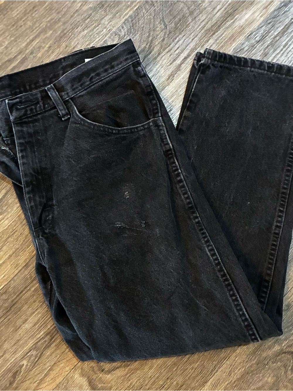 Size: 34x29” Classic Men's Black Jeans